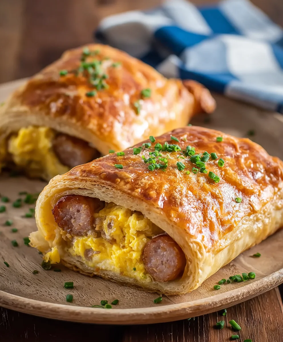 Sausage Egg Breakfast Roll-Ups - Quick Easy Morning Treat