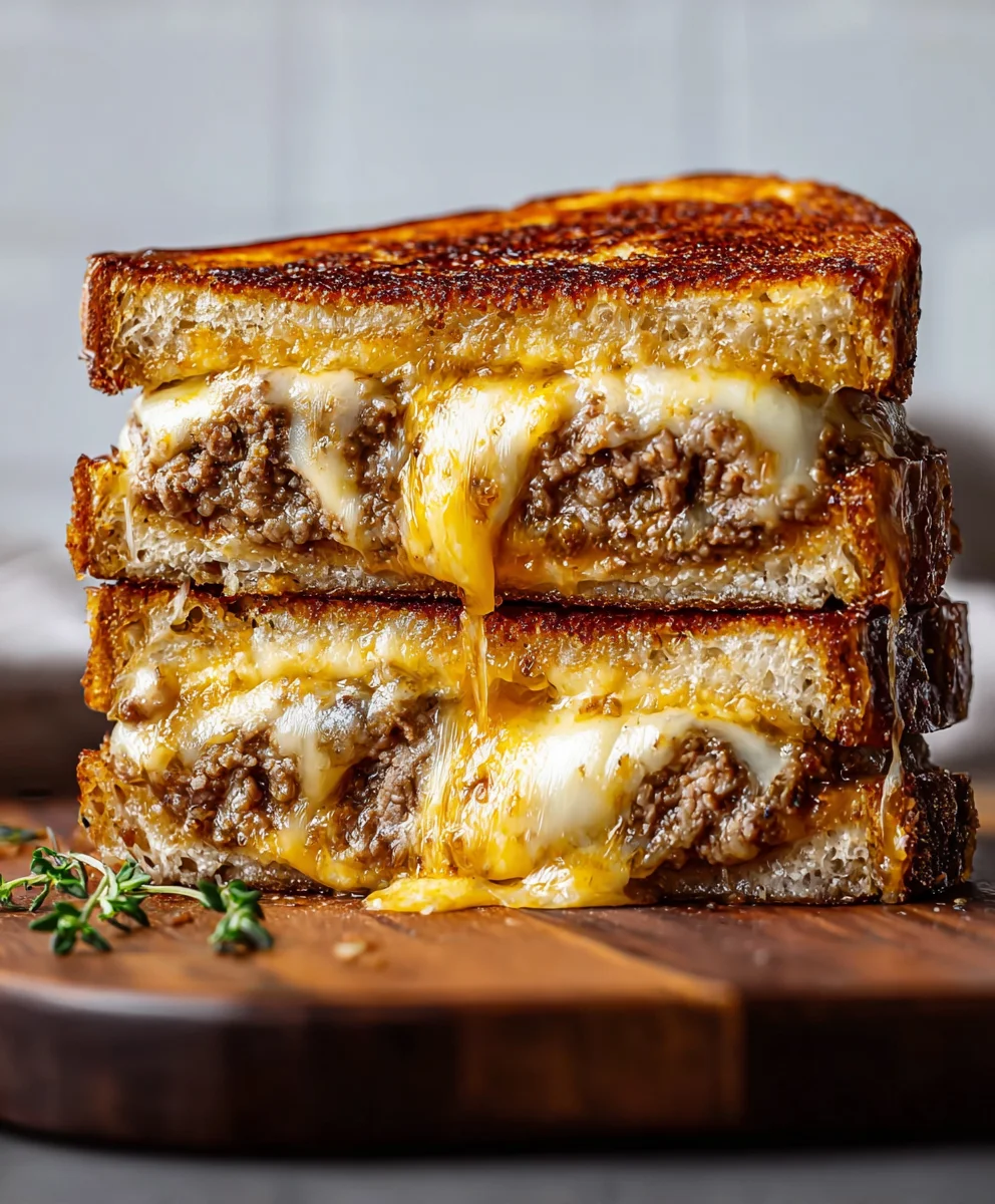 Classic Beef Patty Melt Recipe- Easy & Delicious
