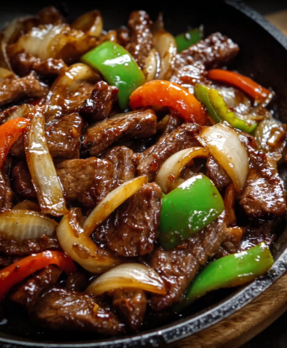 Chinese Pepper Steak with Onions Recipe - Easy Stir Fry