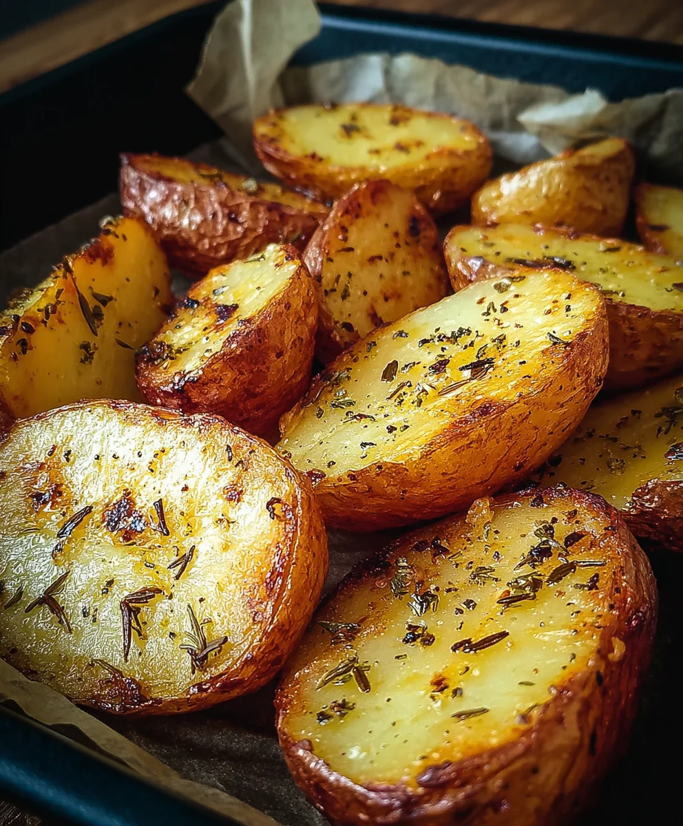 Perfect Roasted Russet Potatoes-Easy & Delicious Side