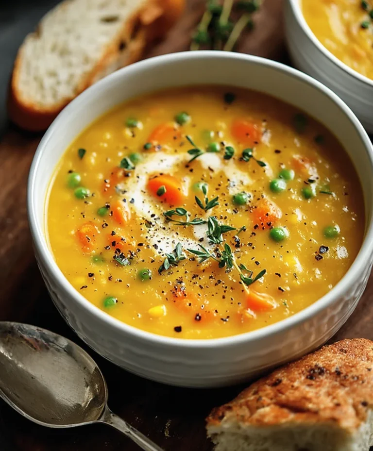 Easy One-Pot Creamy Vegetable Soup Recipe