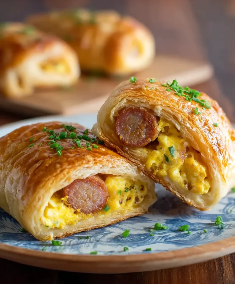Sausage Egg Breakfast Roll-Ups – Quick Easy Morning Treat