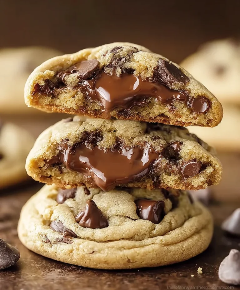 Decadent Stuffed Chocolate Chip Cookies-Irresistible Treat