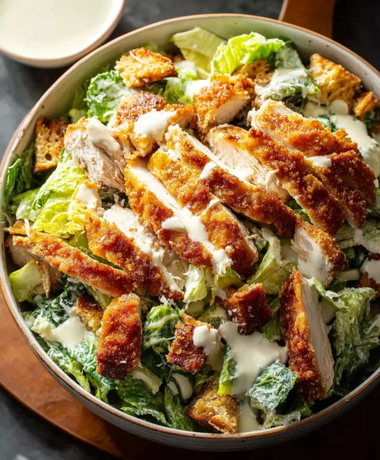 Extra Crispy Chicken Caesar Salad – The Best Recipe