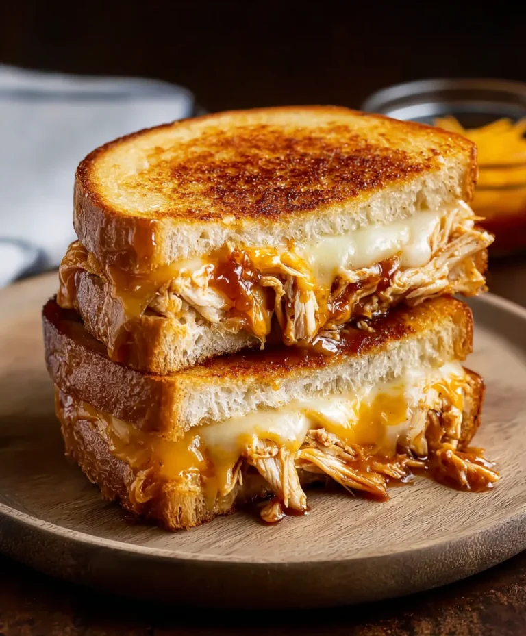 BBQ Chicken Grilled Cheese – Easy & Delicious Recipe