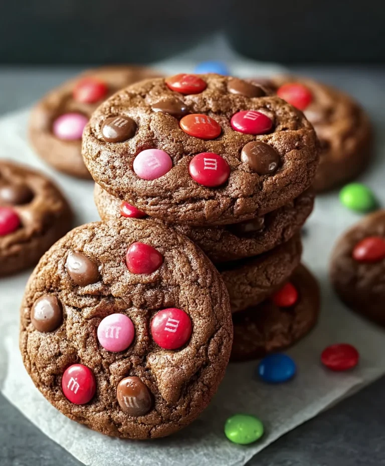 Best Chocolate M&M Cookies Recipe