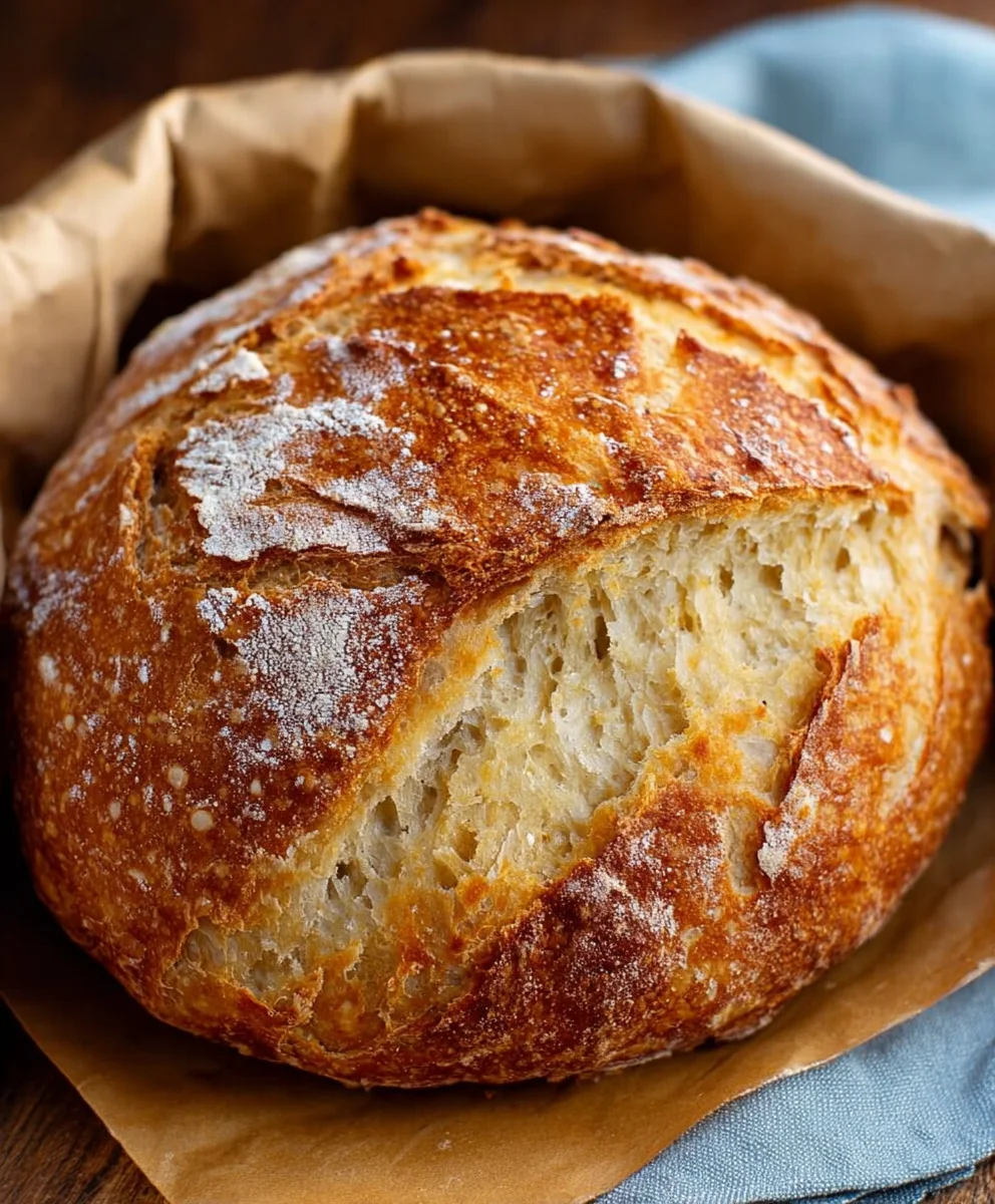 Easy No-Knead Bread Recipe Quick & Delicious