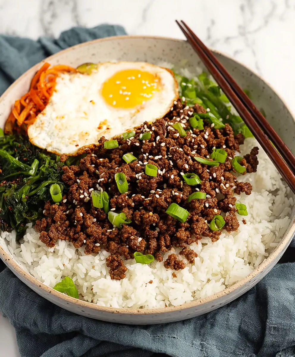 Quick Korean Beef Bowl Recipe-Flavorful and Easy
