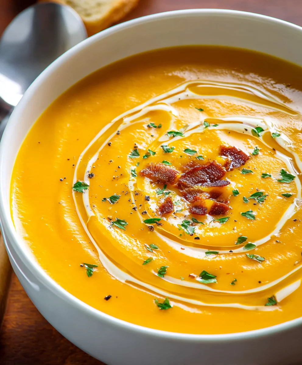 Creamy Carrot Soup - Easy & Delicious Recipe