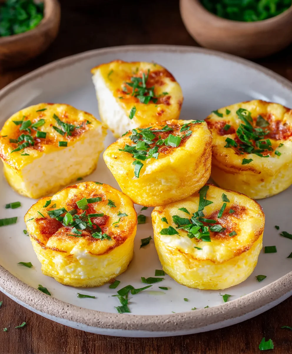 Creamy Cottage Cheese Egg Bites - Easy & Delicious