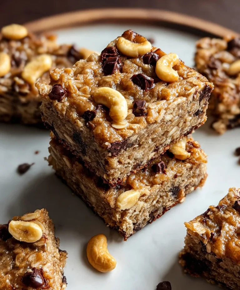 Easy Banana Oat Breakfast Bars – Wholesome Morning Treat
