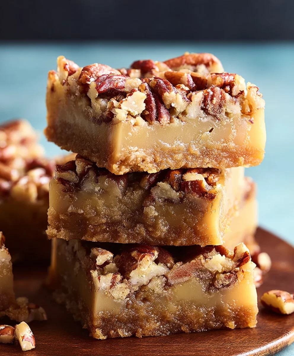 Carolina Pecan Bars - Easy Sweet Treat