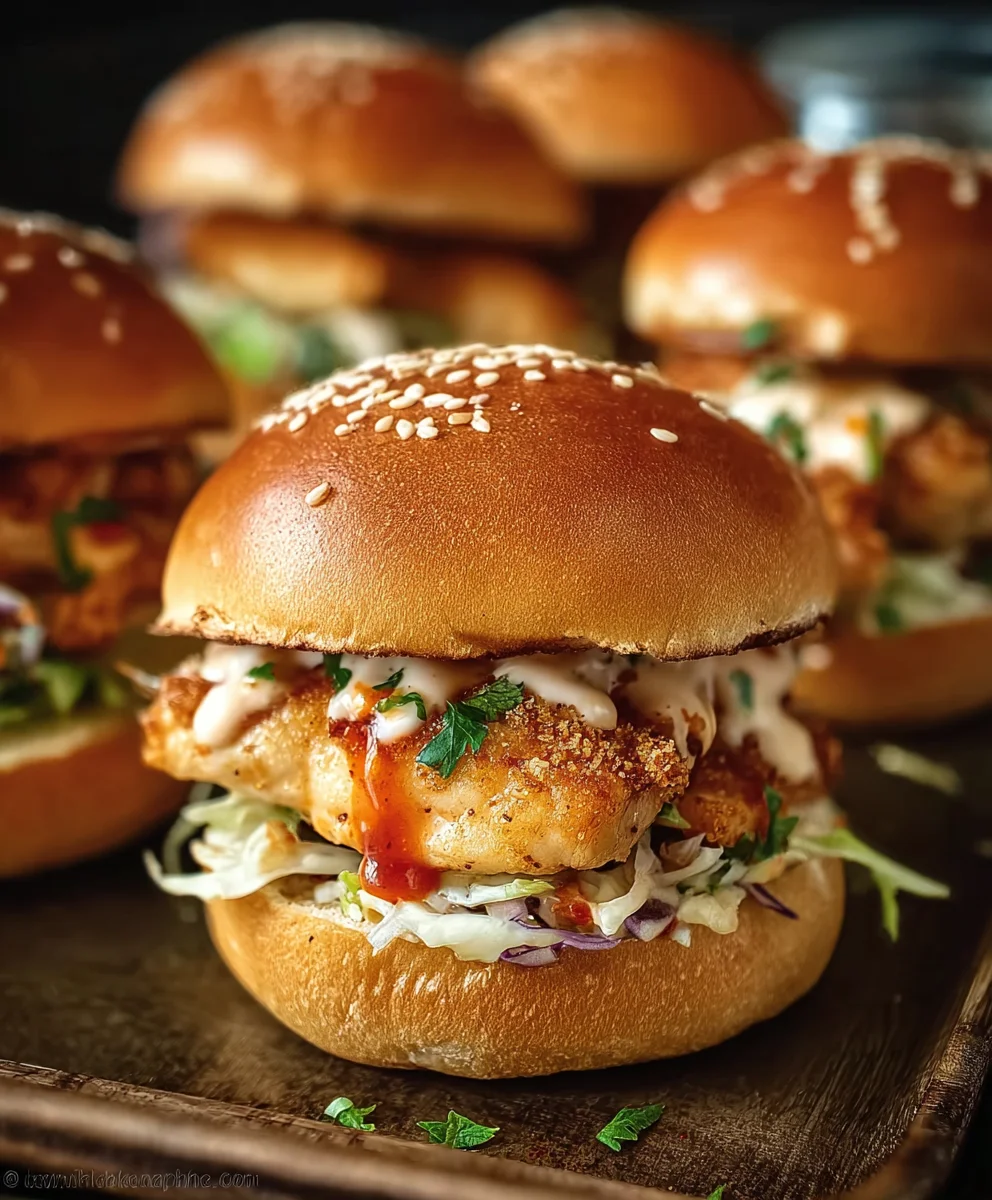 Juicy Chicken Sliders- Quick & Easy Recipe