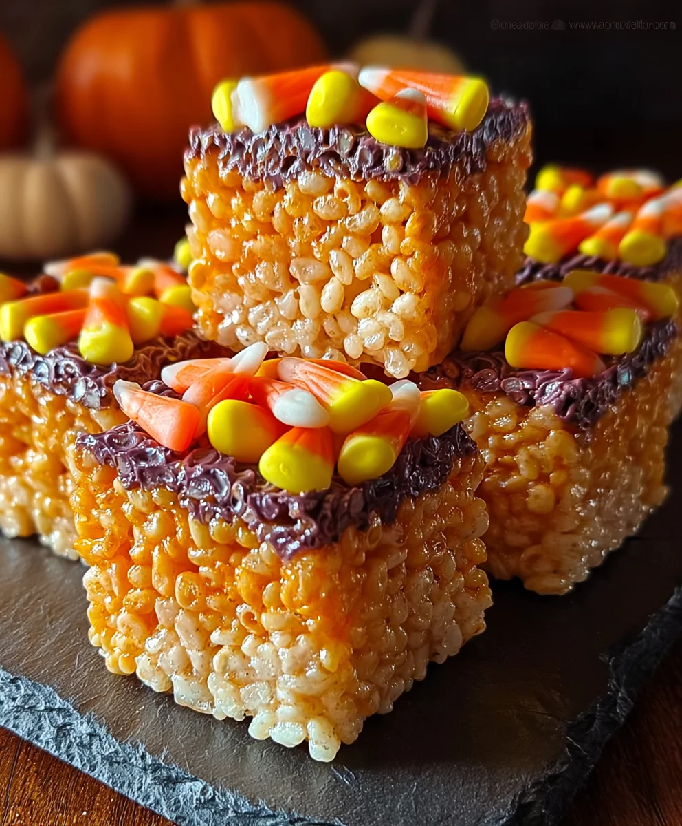Easy Halloween Rice Krispies Treats Recipe