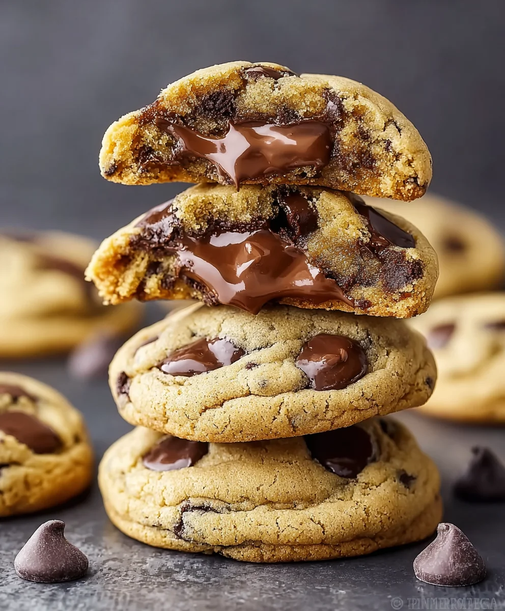 Decadent Stuffed Chocolate Chip Cookies-Irresistible Treat