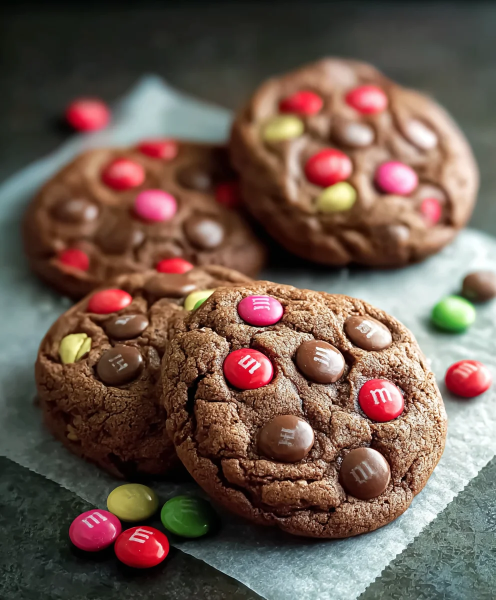 Best Chocolate M&M Cookies Recipe