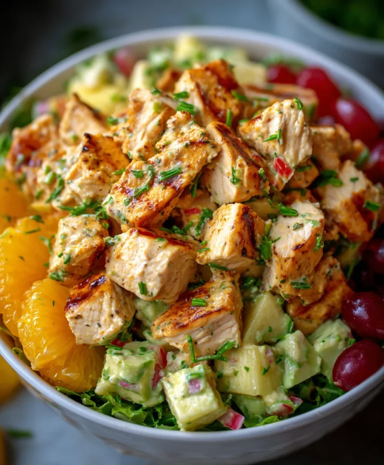 Hawaiian Chicken Salad Gluten-Free Healthy Recipe