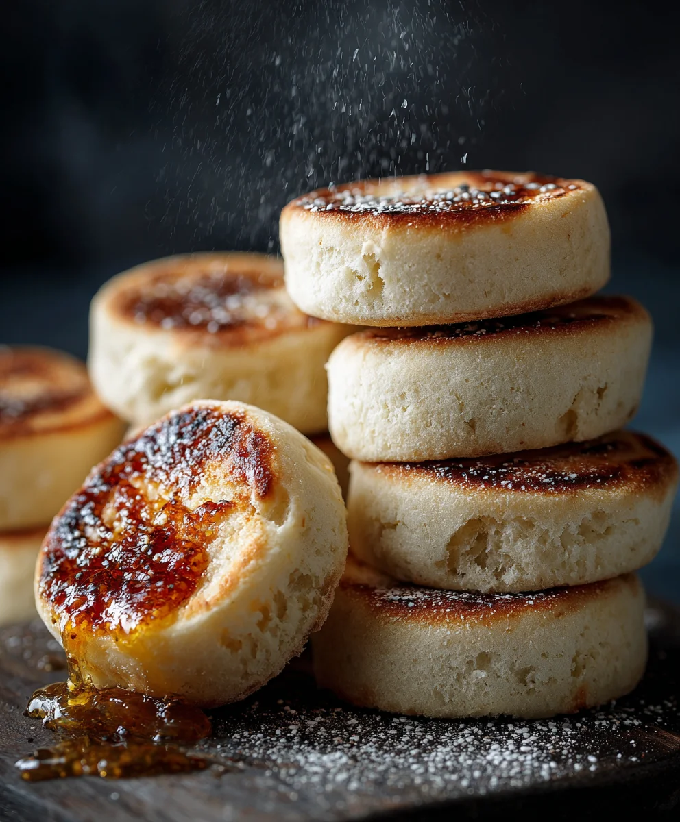 Easy Homemade English Muffins- Perfect Every Time