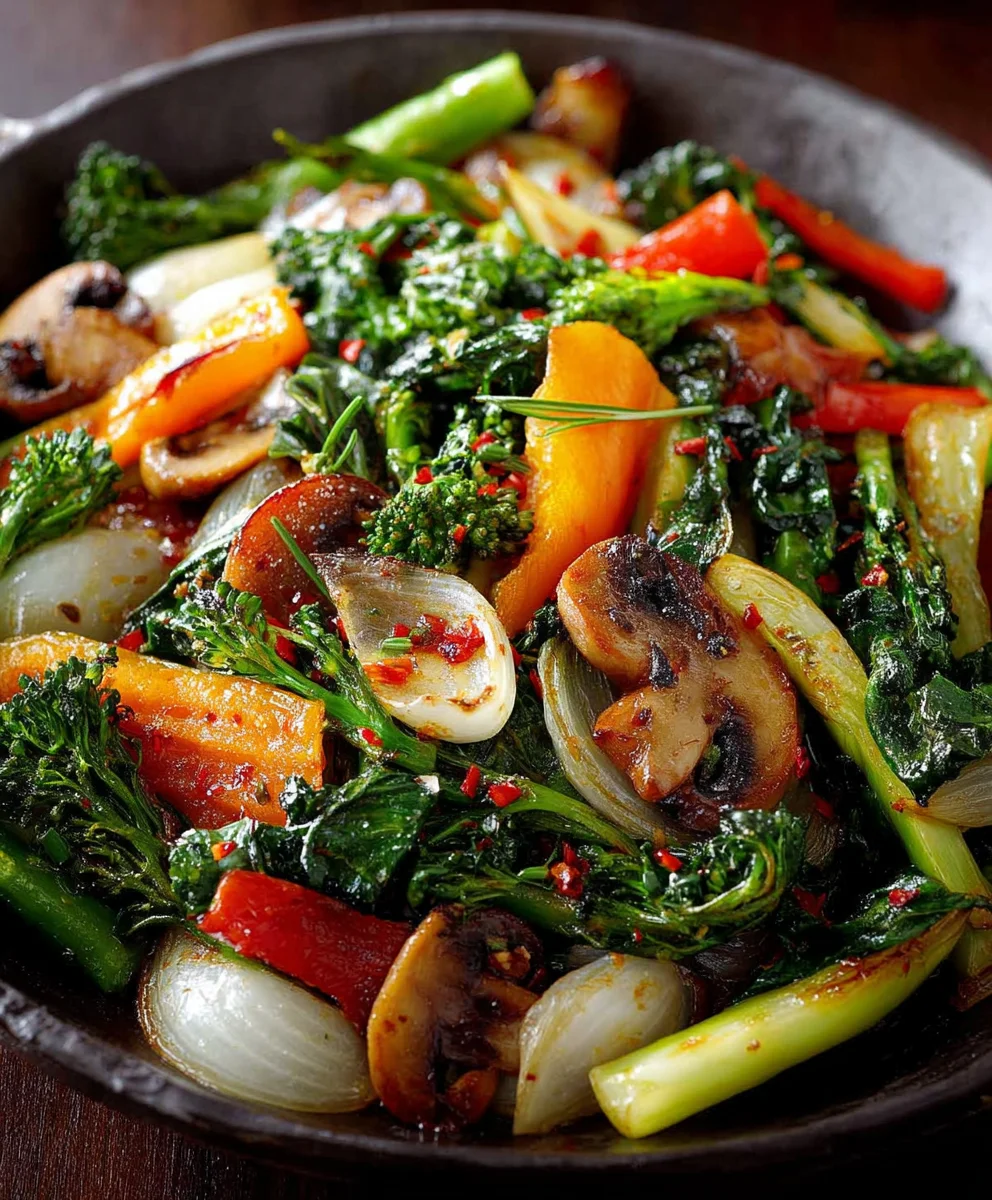 Healthy Sautéed Vegetables Quick Flavorful Nutritious