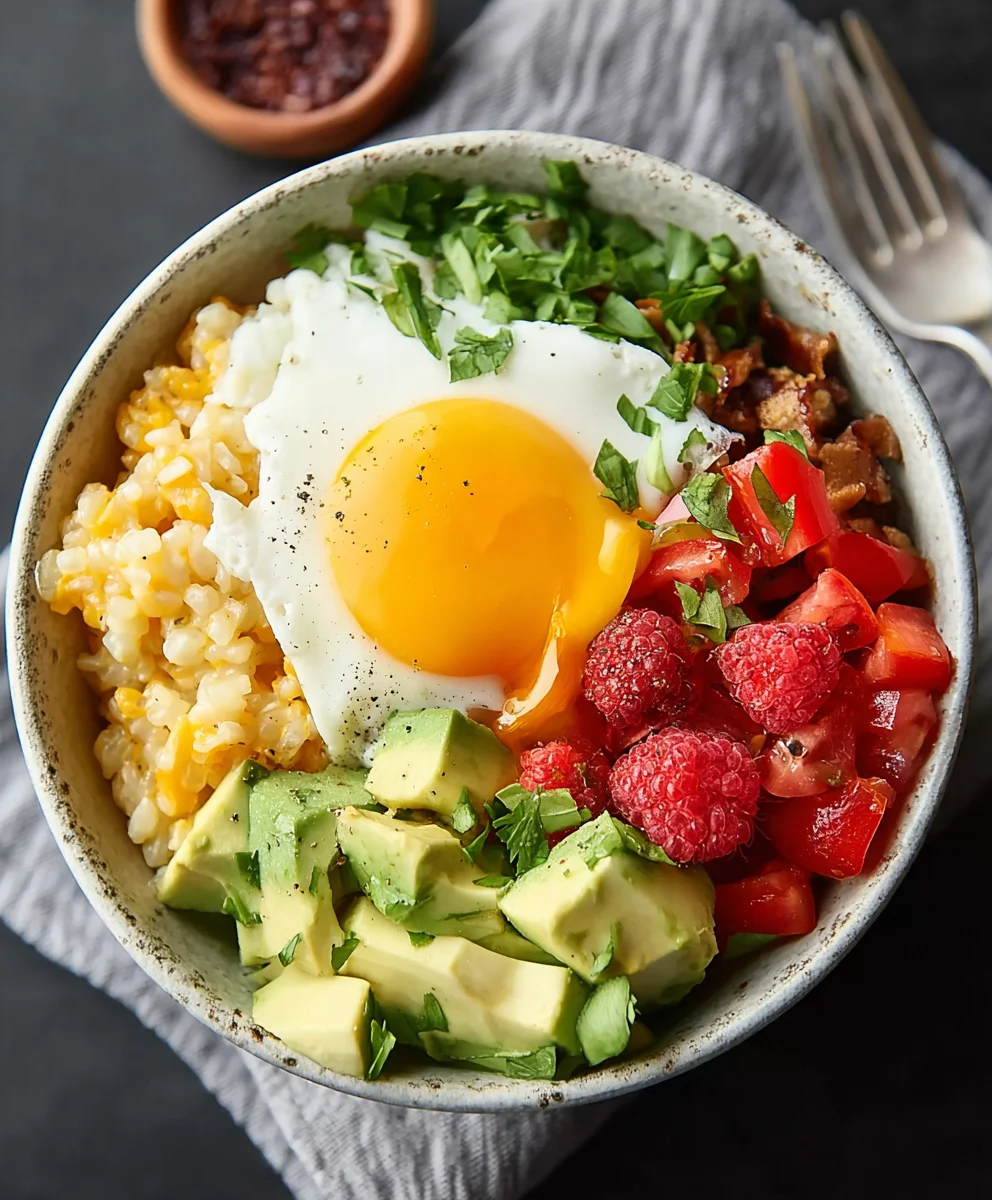Quick Breakfast Bowl - Easy Meal Prep