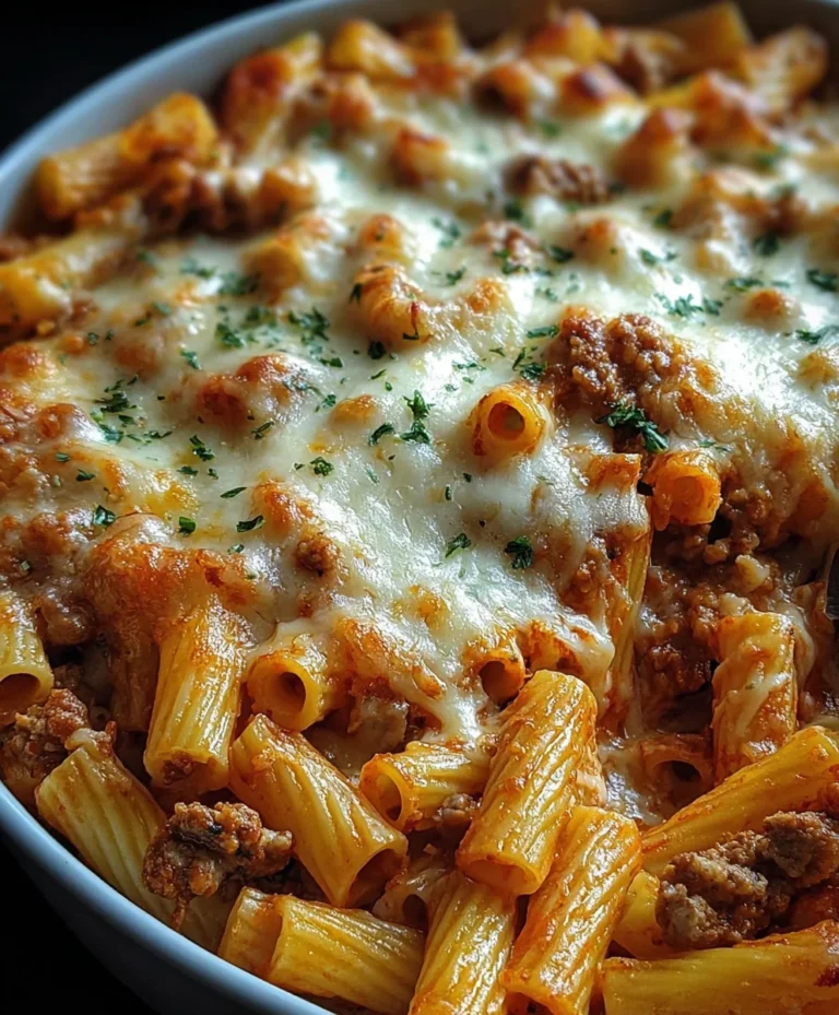 Ultimate Creamy Cheesy Baked Ziti Recipe