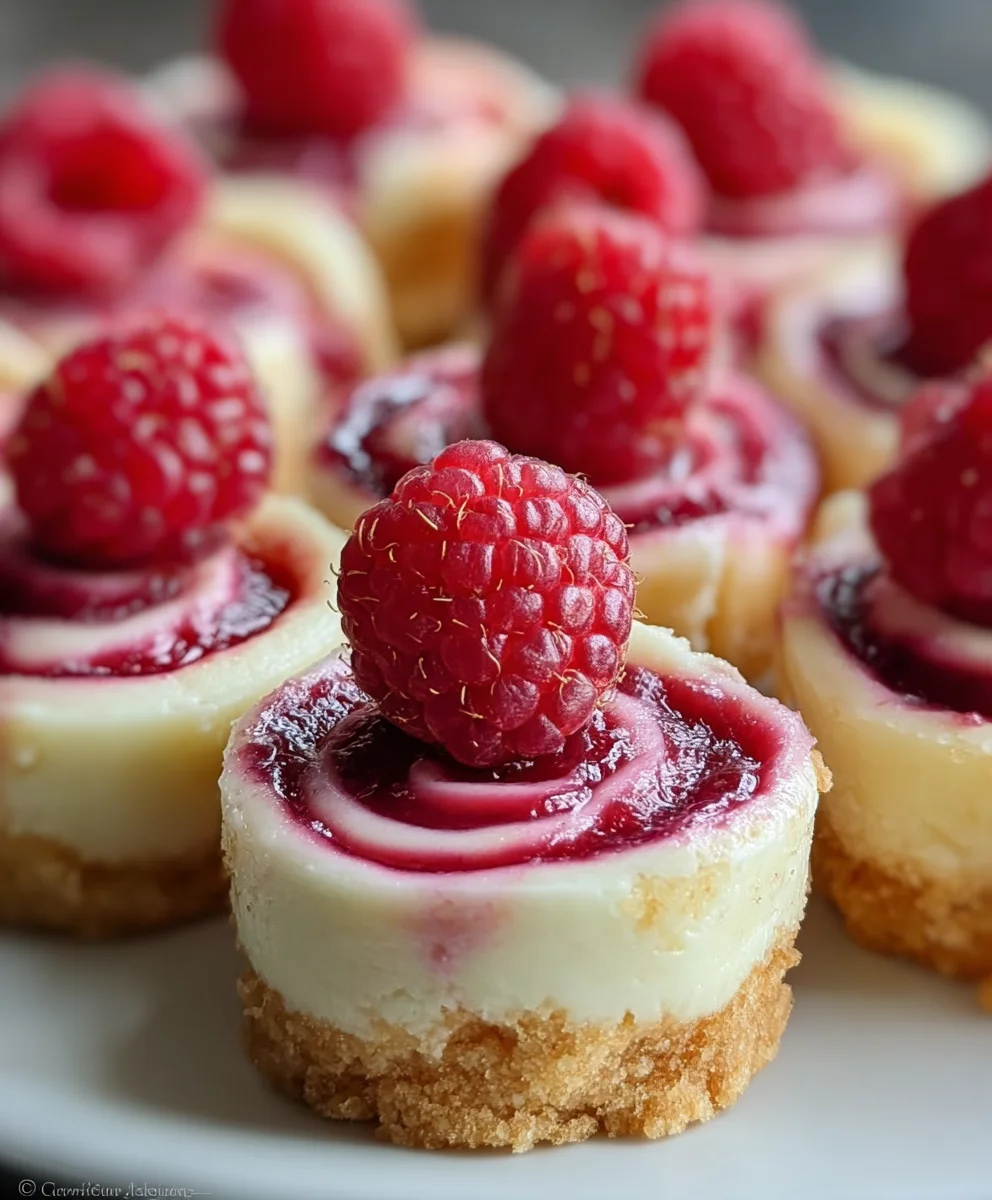 Easy Raspberry Cheesecake Bites-Quick Dessert