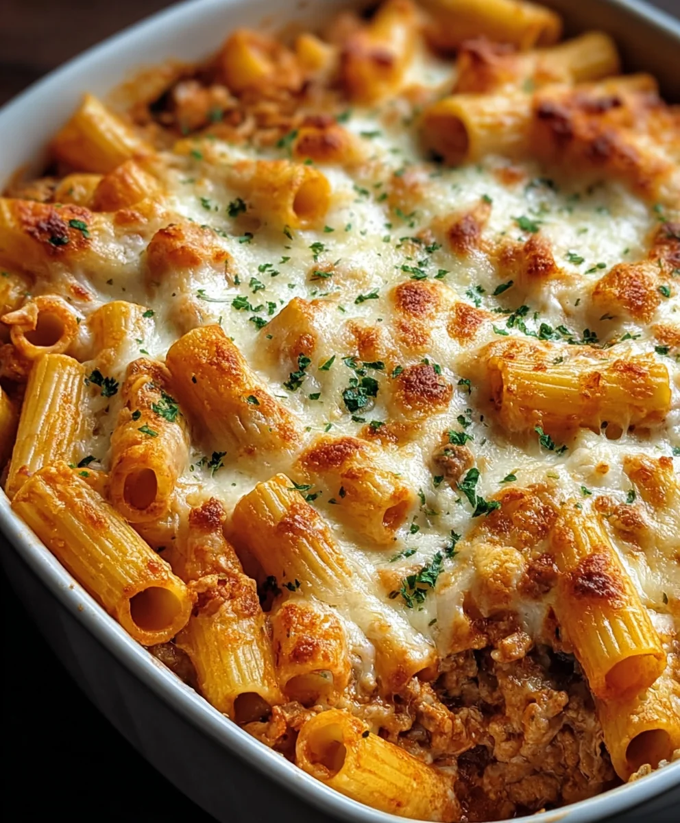 Ultimate Creamy Cheesy Baked Ziti Recipe