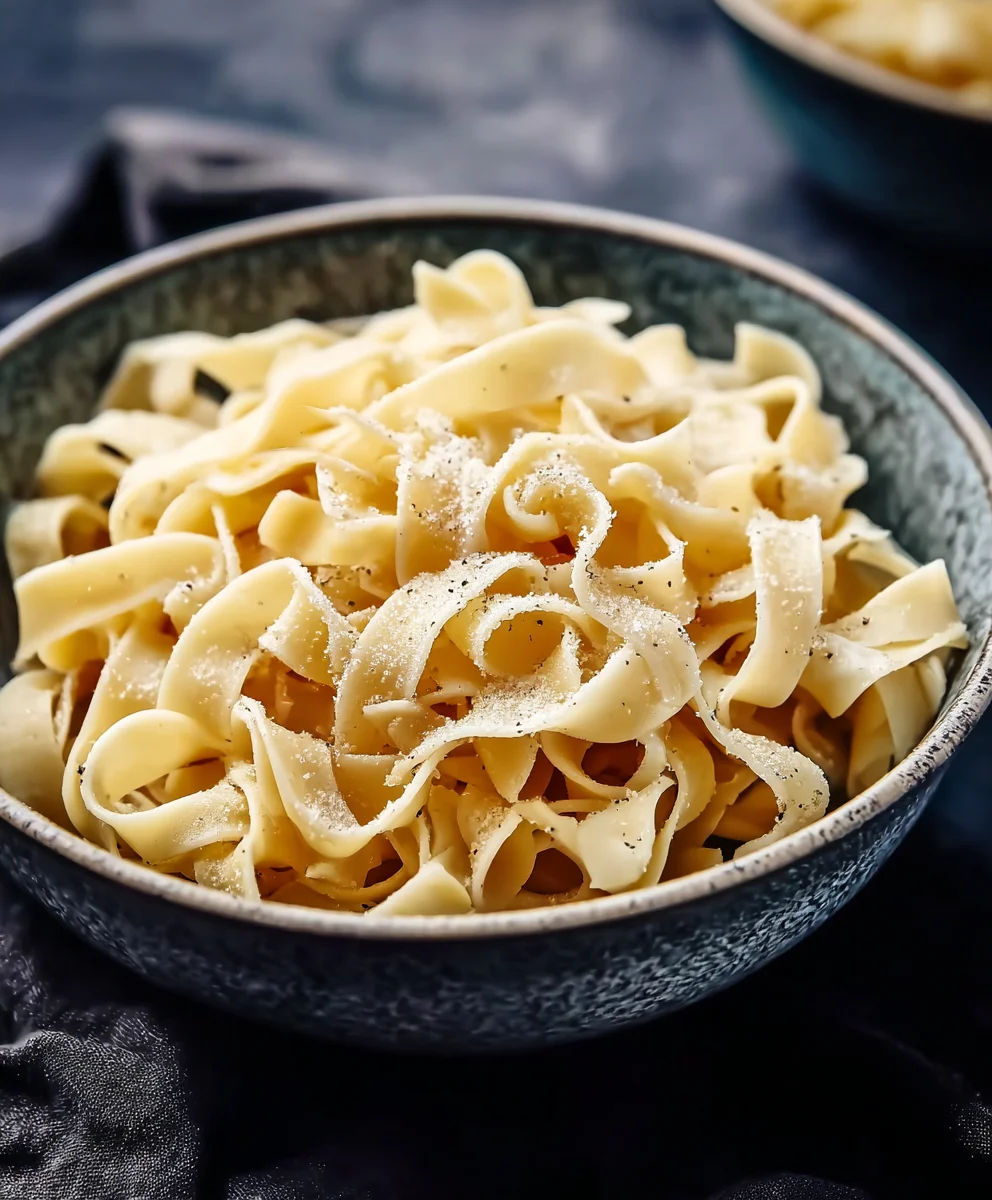 Simple Homemade Egg Noodles - Easy Recipe
