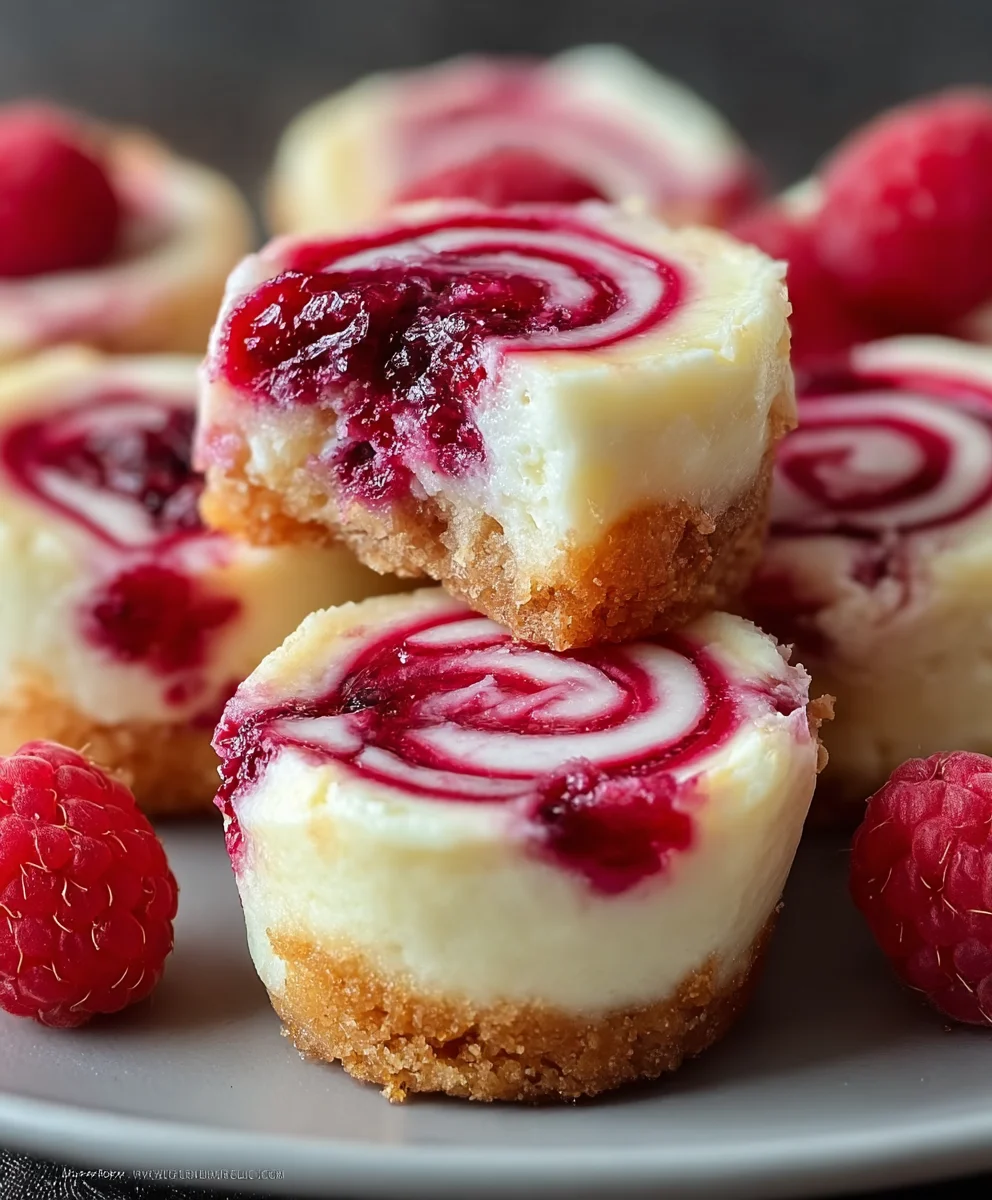 Easy Raspberry Cheesecake Bites-Quick Dessert
