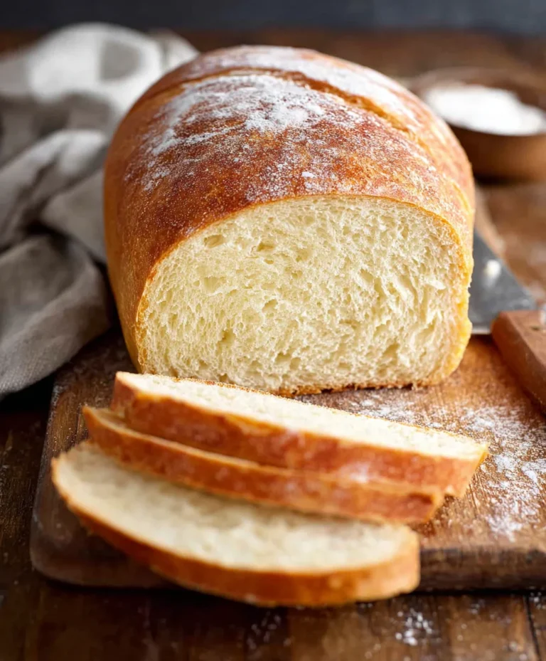 Easy Homemade Bread Recipe- Perfect Crusty Loaf