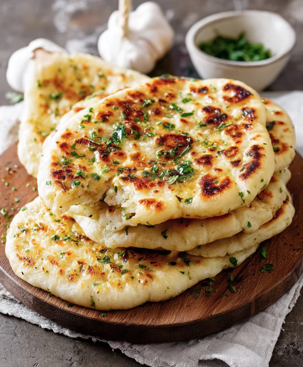 Easy Garlic Flatbreads - Perfect Appetizer or Side