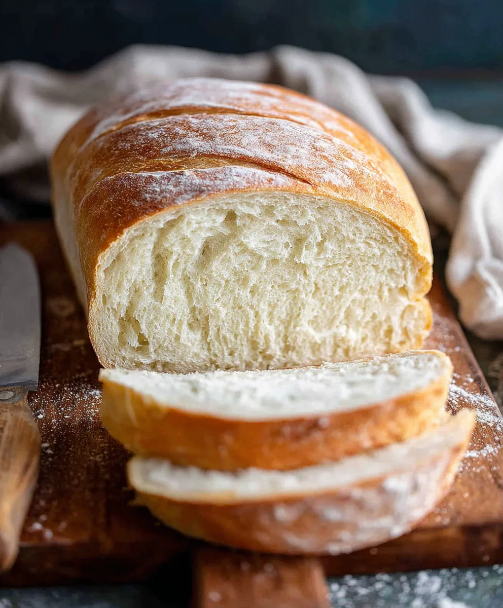 Easy Homemade Bread Recipe- Perfect Crusty Loaf