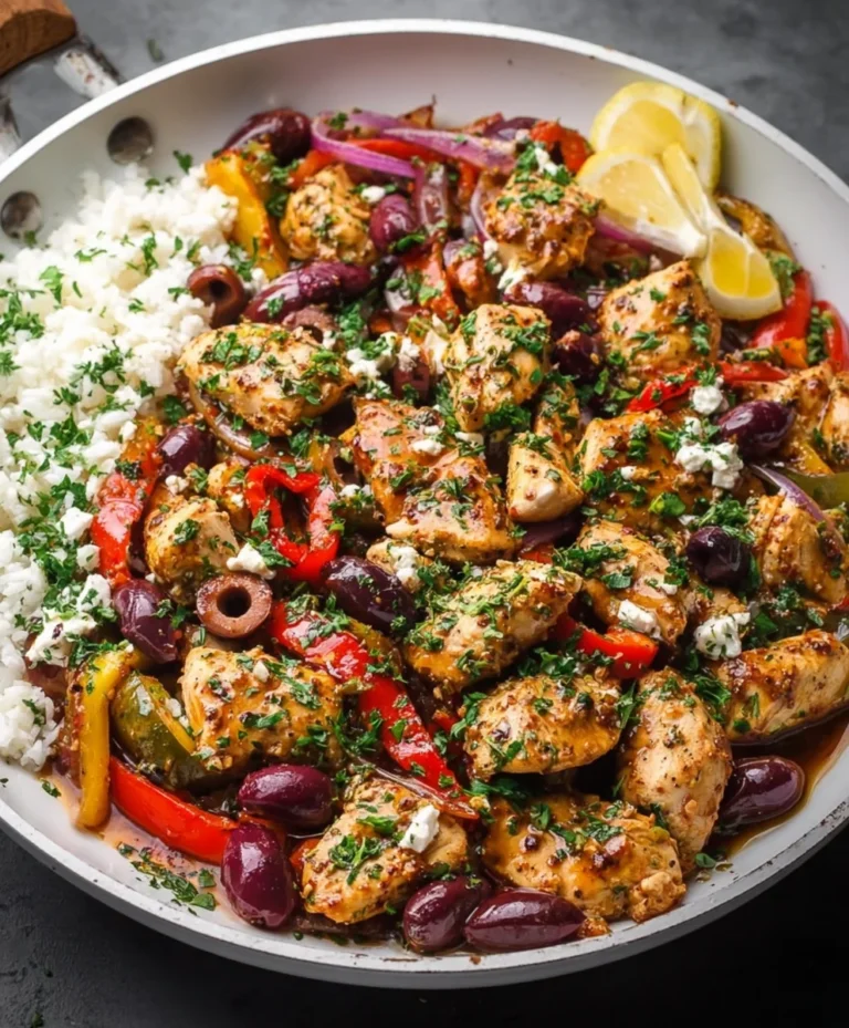 Easy Mediterranean Chicken Stir Fry Recipe-Quick & Flavorful