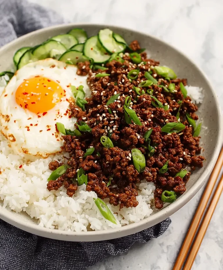 Quick Korean Beef Bowl Recipe-Flavorful and Easy