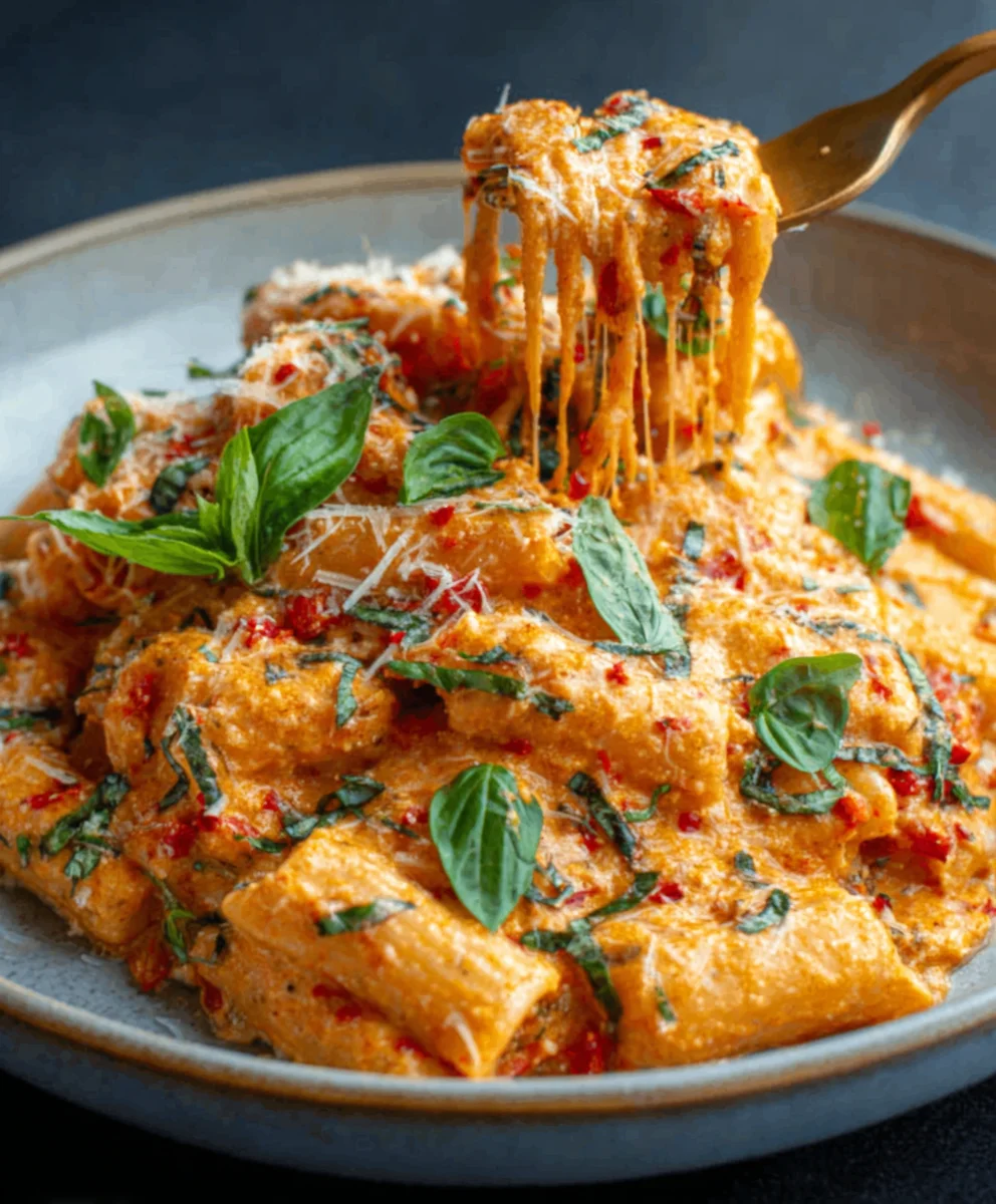 Creamy Tomato Garlic Pasta Recipe - Easy & Delicious