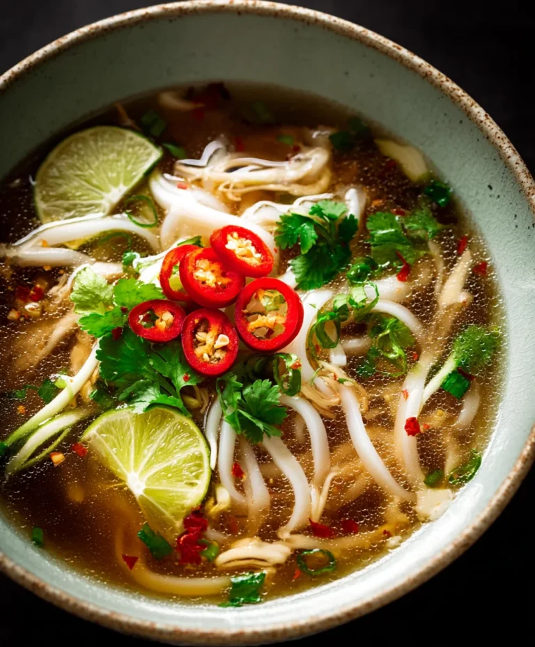 Easy Spicy Garlic Chicken Broth-Flavorful Comfort