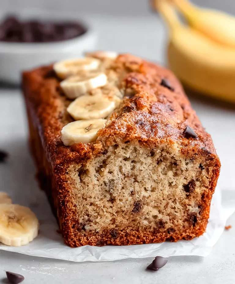 Greek Yogurt Banana Bread- Moist & Easy Recipe