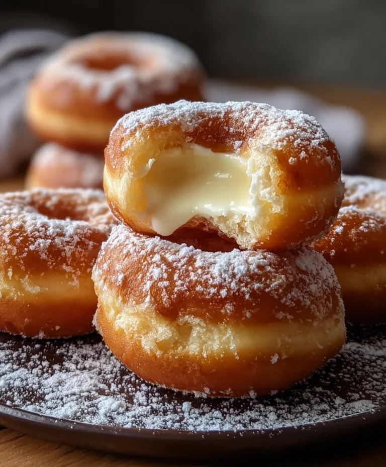 Sweet Milky Cheese Donuts – Irresistible Creamy Bites
