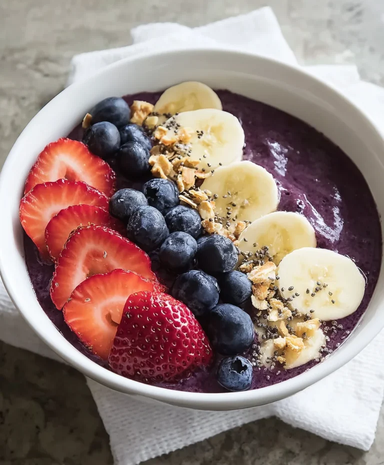 Fresh Acai Breakfast Bowl- Energize Your Morning
