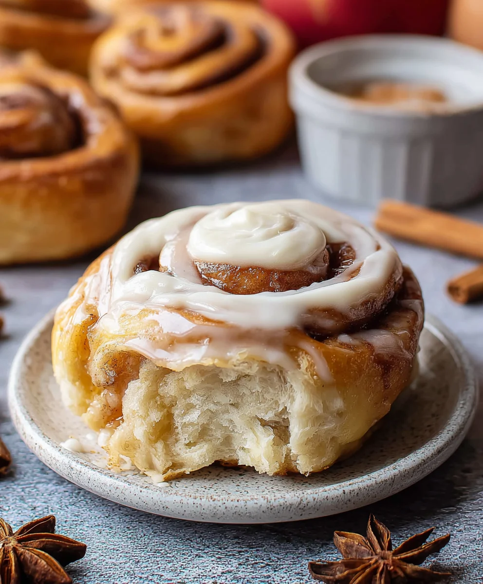 Apple Cinnamon Rolls- Cozy Fall Baking