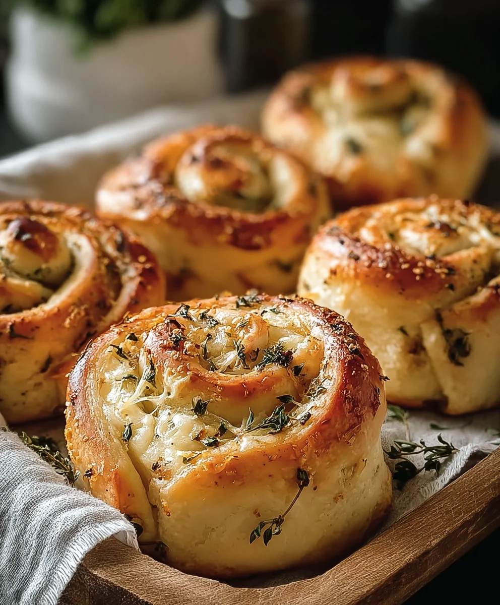 Sourdough Herb Cheese Rolls - Easy & Delicious Bake