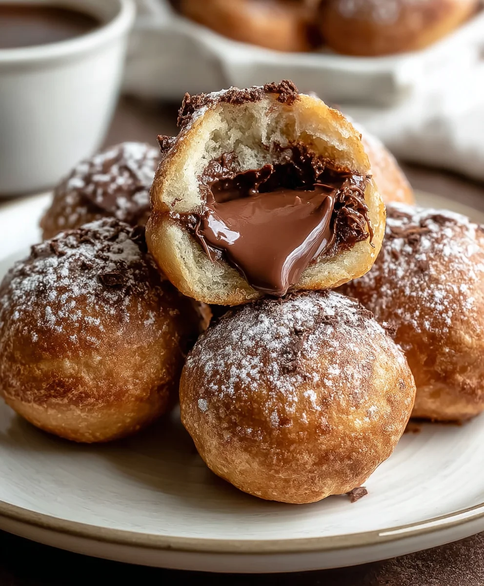 Air Fryer Nutella Bombs-Easy Dessert Recipe
