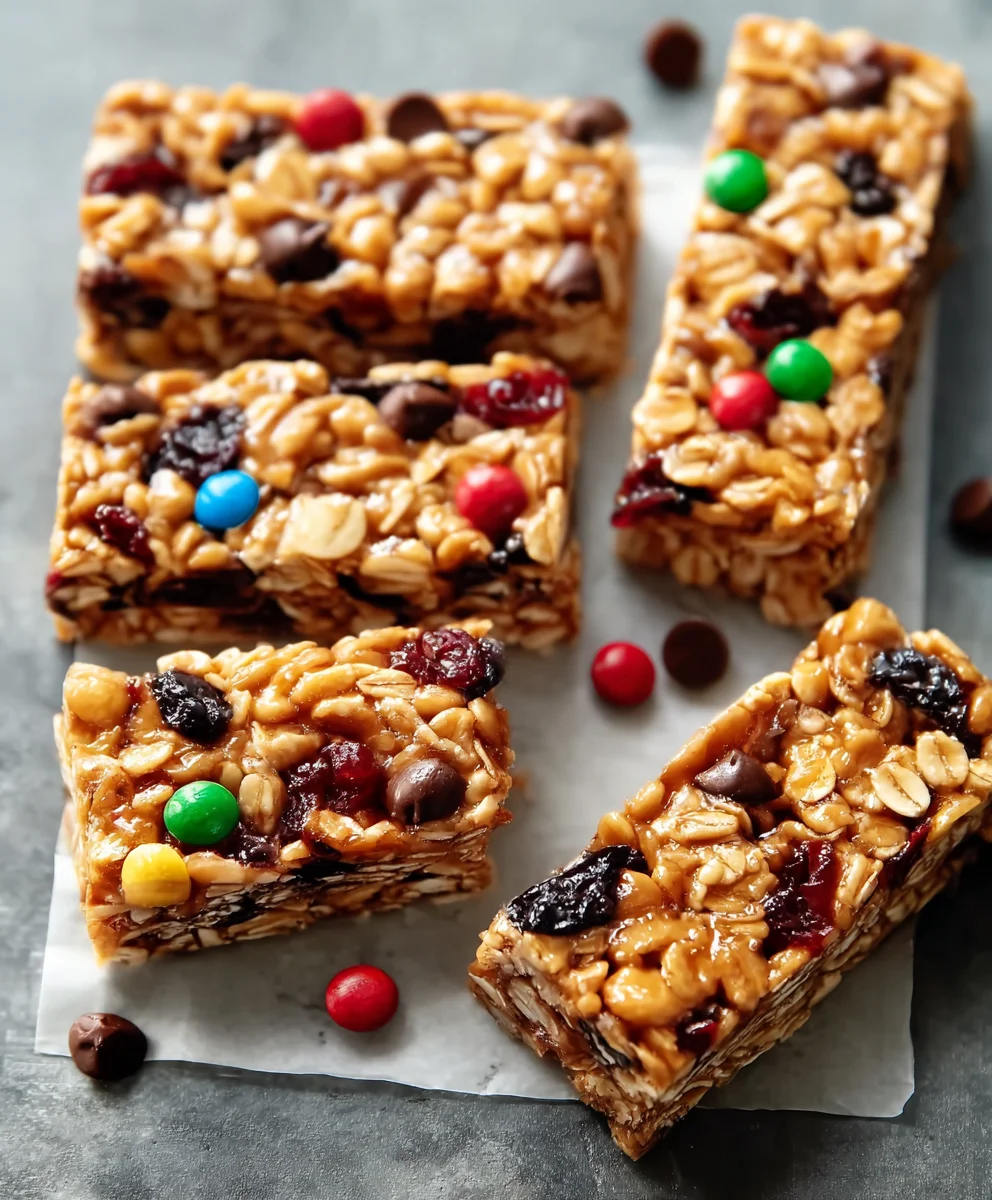 Easy Chewy Granola Bars Recipe - Delicious Homemade Treat