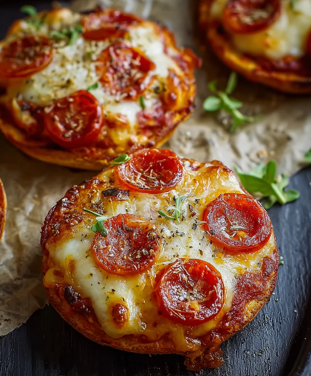 Easy Mini Lunchbox Pizzas-Quick & Kid-Friendly Bites