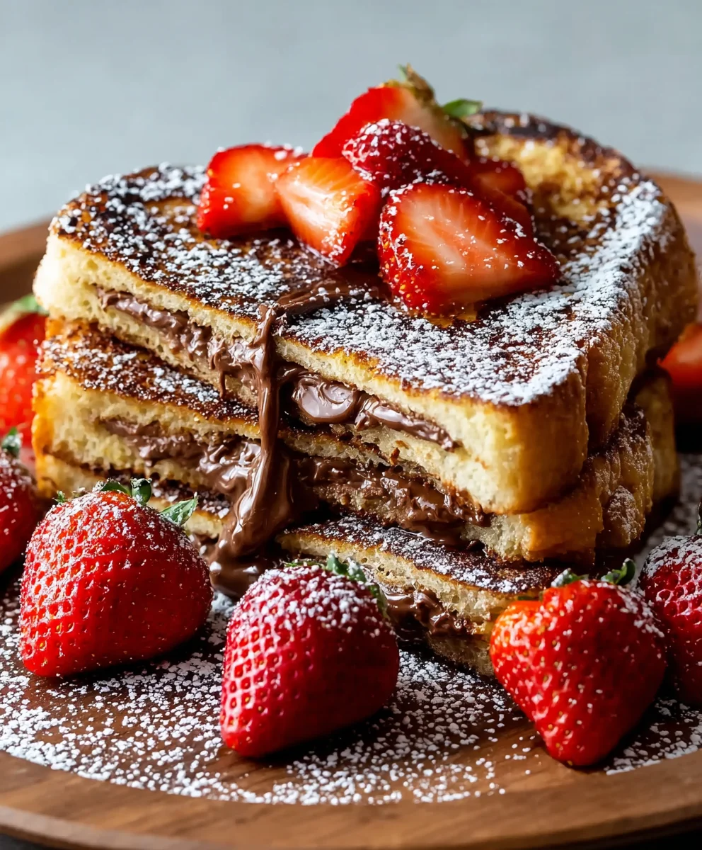 Nutella French Toast - Decadent Breakfast Treat