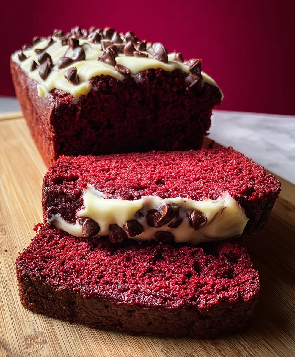 Red Velvet Banana Bread - Deliciously Moist & Easy