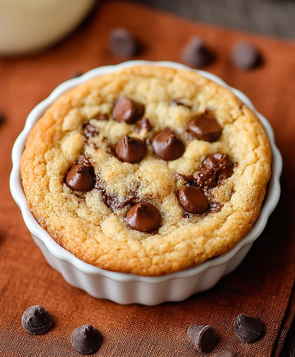 Quick Microwave Chocolate Chip Cookie Recipe