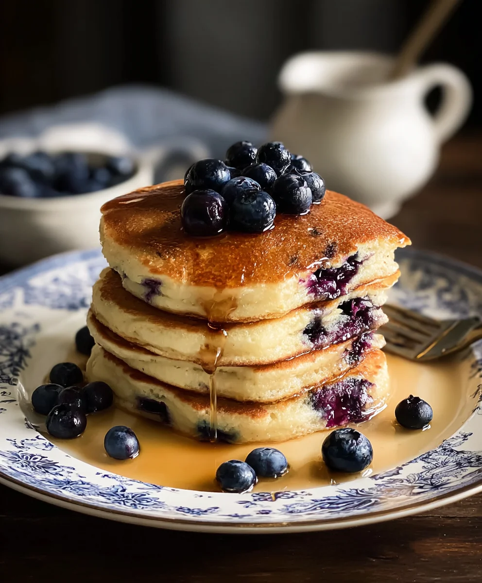 Easy Blueberry Pancakes - Quick & Delicious Recipe