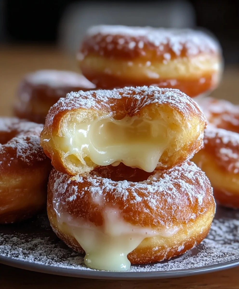 Sweet Milky Cheese Donuts - Irresistible Creamy Bites