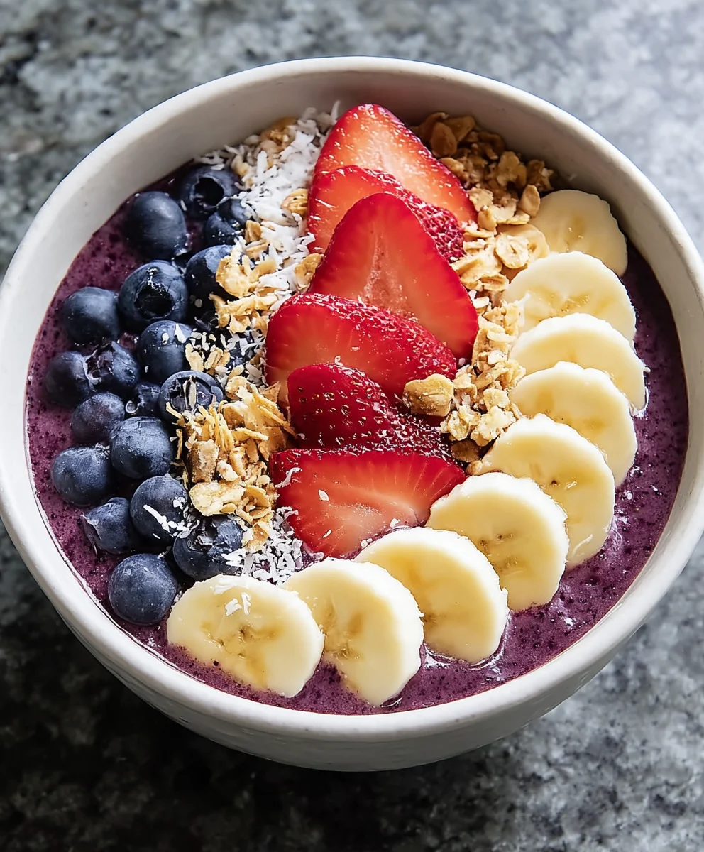 Fresh Acai Breakfast Bowl- Energize Your Morning